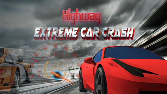 Highway Extreme Car Crash 3D Racing