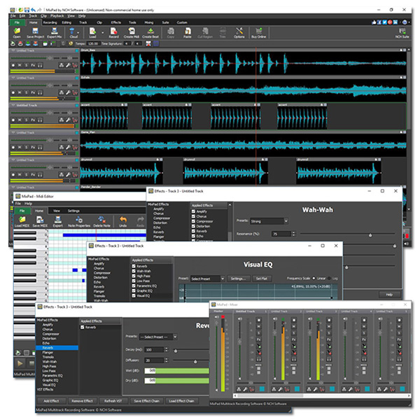 mixpad free music mixer and recording studio
