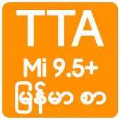 TTA MI Myanmar Font 9.5 to 10