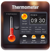 Thermometer Weather Widget