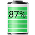 Battery Widget Show Percentage