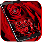 Romantic rose Keyboard theme