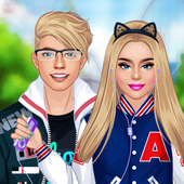 High School Couple: Girl and Boy Makeover