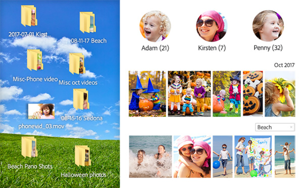 Adobe Photoshop Elements Effortless organization