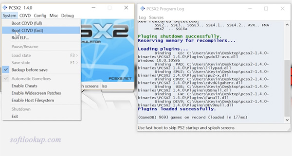 which bios rom should i use for pcsx2