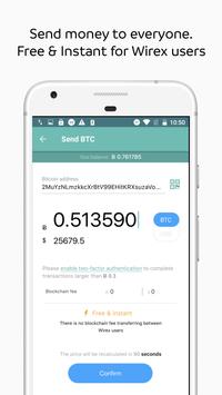 WIREX: Bitcoin Ethereum Litecoin XRP Wallet