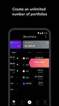 Blockfolio - Bitcoin and Cryptocurrency Tracker