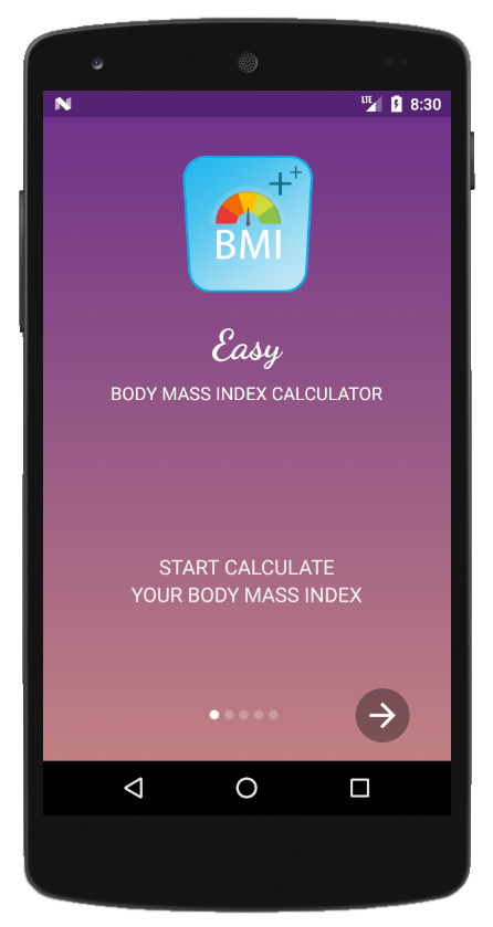 Body Mass Index Calculator by Softlookup.com