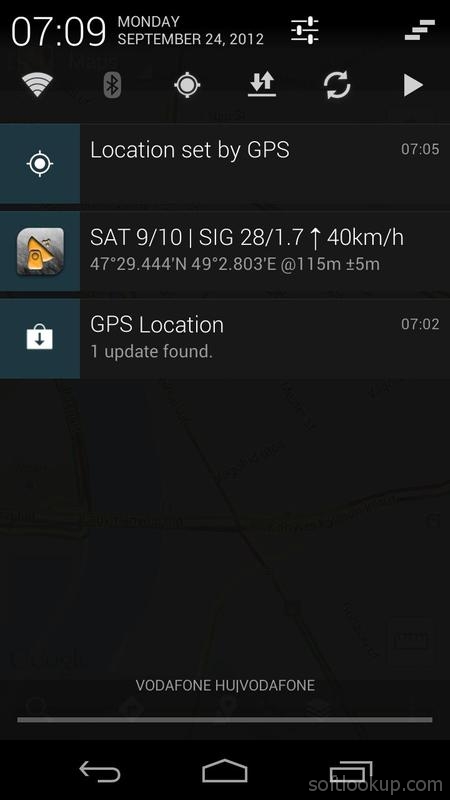 GPS Status - notification proxy plugin