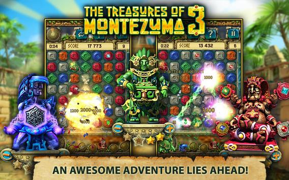 Treasures of Montezuma 3 Free. True Match3 Game. ScreenShot2