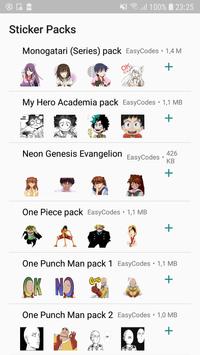 Anime stickers for WhatsApp - WAStickerApps