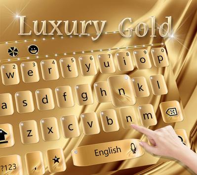 Luxury Gold Keyboard Theme