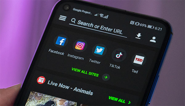 Videoder search bar