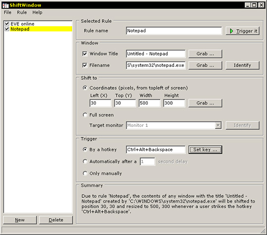 Simple Runtime Window Editor alternative