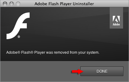 Uninstall Flash Player