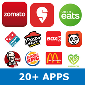 All in one food ordering app - Order food online