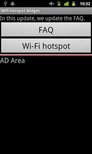 WiFi HotSpot - WiFi Tether
