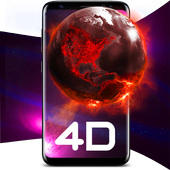 4D Live Wallpapers--Animated AMOLED 3D Backgrounds