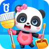 Baby Panda Happy Clean
