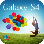 Galaxy S4 Go Launcher EX Theme