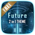 Future Next Launcher 3D Theme