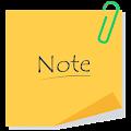 Color Note Pad - Noted for lock screen notes