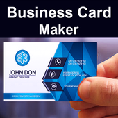 Business Card Maker Visiting Card Maker Photo Logo