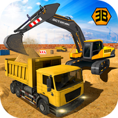 Heavy Excavator Crane  City Construction Sim 2017