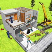 Modern Home Design and House Construction Games 3D