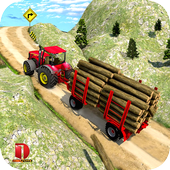 Drive Tractor Offroad Cargo Farming Games