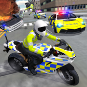 Police Car Driving  Motorbike Riding
