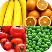 Fruit and Vegetables, Nuts and Berries: PictureQuiz