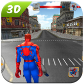 Spider SuperHero VS Incredible Monster City Battle