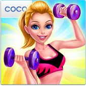 Fitness Girl  Dance and Play