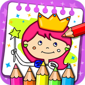 Princess Coloring Book and Games