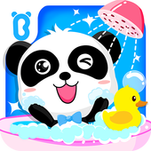 Baby Pandas Bath Time