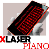 XLaser Piano Simulated