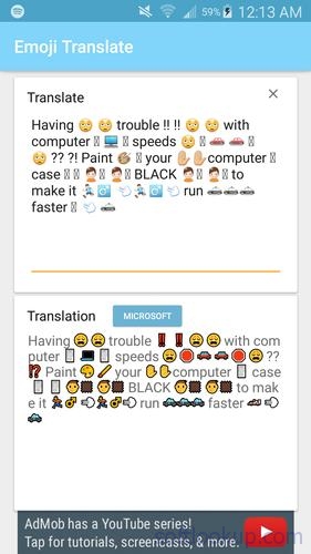 Emoji Translate