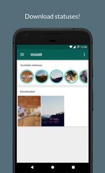 WAMR - Recover deleted messages and status download (Unreleased)