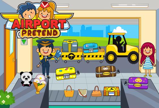 My Pretend Airport - Kids Travel Town Games