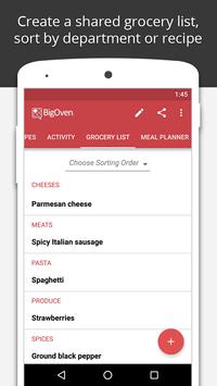 BigOven Recipes, Meal Planner, Grocery List and More