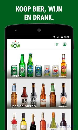 Heineken NOW | Bestel ijskoud bier