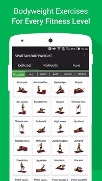 Spartan Body Weight Home Workout No Equipment Free