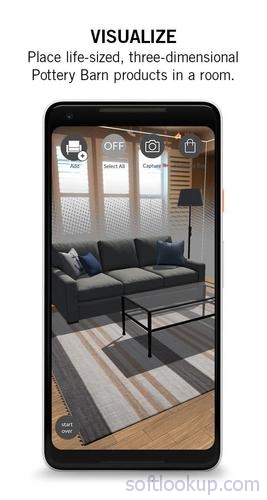 Pottery Barn 3D Room View