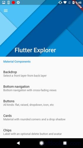 Flutter Explorer with 100+ examples