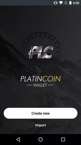 Platincoin Wallet - PLC Group AG