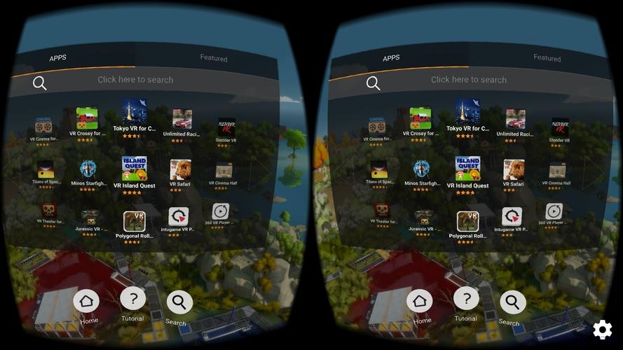 FD VR - Virtual App Launcher