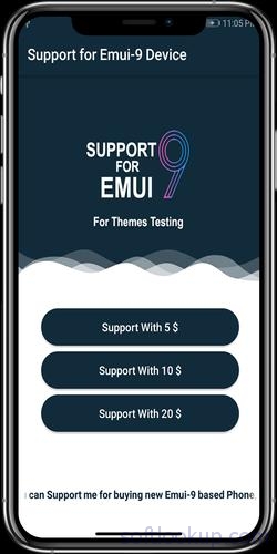 Support me For Emui9 Device