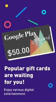 Giveaway Free Gift Cards and Rewards
