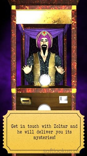 Zoltar fortune telling 3D